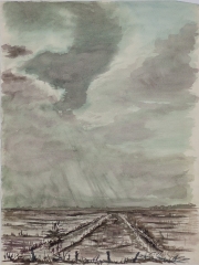 Der-große-Sturm-1973-36x48-Aquarell