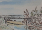 Kuhgraben-1950-52-24x32-Aquarell