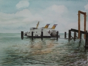 Pellworm-Faehre-2012-36x48-Aquarell-IPB