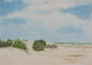 Spiekeroog-I-2012-45x64-Aquarell-Gouache
